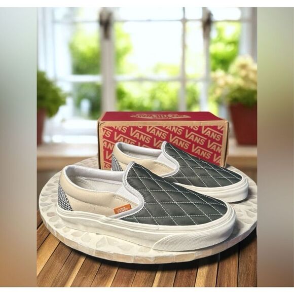 Vans Classic Slip-On Mixed Utility Plaid Multi VN000XG88MZ Men’s 4.5 / Wm’s 6 – - Picture 4 of 14